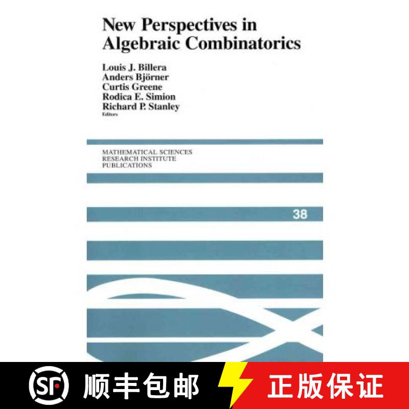 【3-4周达】New Perspectives in Algebraic Combinatorics: - New Perspectives in Algebraic Combinatorics [9780521179799]