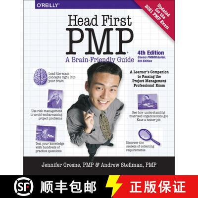 【3-4周达】Head First PMP 4e: A Learner's Companion to Passing the Project Management Professional Exam [9781492029649]