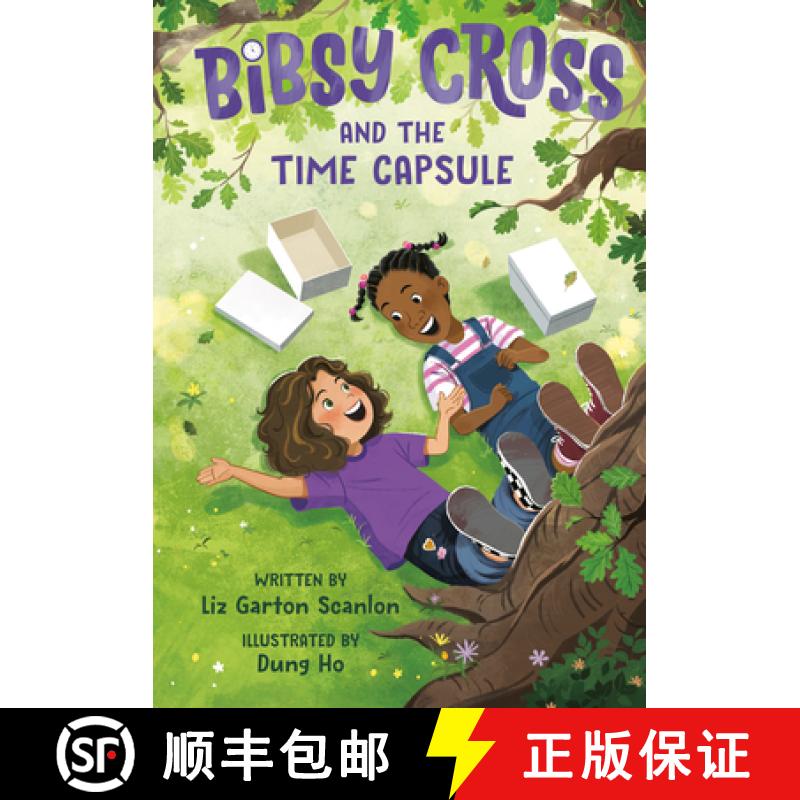【3-4周达】Bibsy Cross and the Time Capsule [9780593644539]