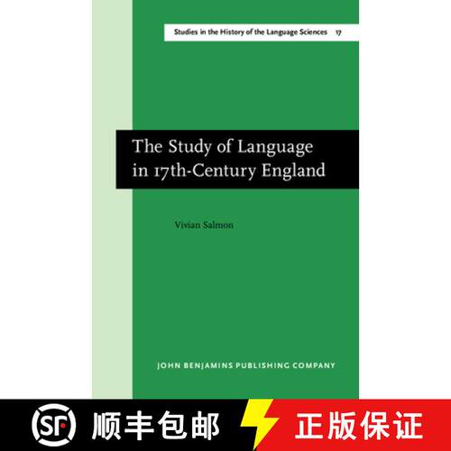 【3-4周达】精装 The Study of Language in 17th-Century England: Second Edition [9789027245359]