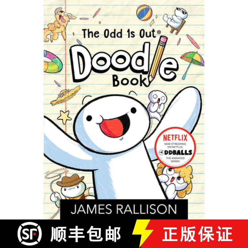 【3-4周达】The Odd 1s Out Doodle Book [9780593539453]