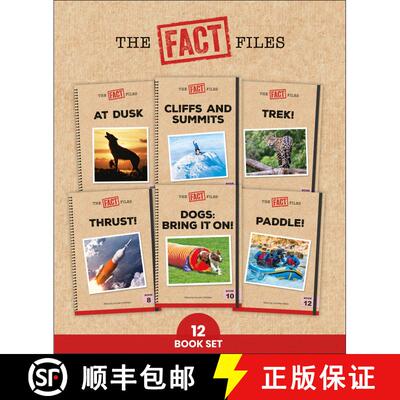 【3-4周达】Phonic Books  The Fact Files 1: Consonant blends and digraphs, suffixes -ed and -ing [9780593970126]
