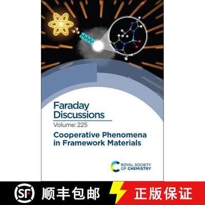 【3-4周达】精装 Cooperative Phenomena in Framework Materials : Faraday Discussion 225 [9781788019101]