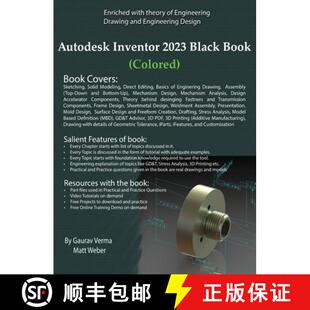 【3-4周达】Autodesk Inventor 2023 Black Book (Colored) [9781774590706]
