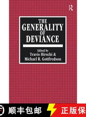 【3-4周达】The Generality of Deviance [9781138515949]