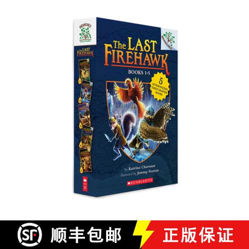 【3-4周达】The Last Firehawk, Books 1-5: A Branches Box Set [9781338832822]
