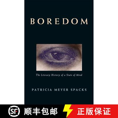 预订 精装 Boredom – The Literary History of a State of Mind [9780226768533]