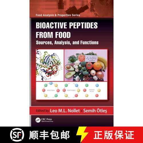 【3-4周达】精装 Bioactive Peptides from Food: Sources, Analysis, and Functions [9780367608538]
