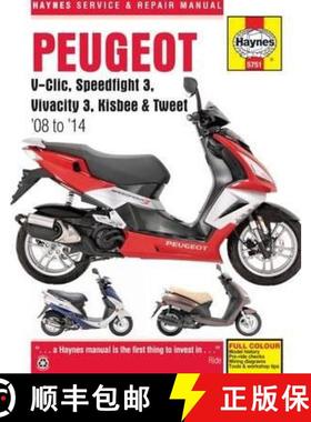 【3-4周达】Peugeot V-Clic, Speedfight 3, Vivacity 3, Kisbee & Tweet (08 To 14) [9780857337511]