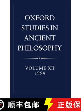 【3-4周达】Oxford Studies in Ancient Philosophy: Volume XII: 1994: - Oxford Studies in Ancient Philos... [9780198235279]