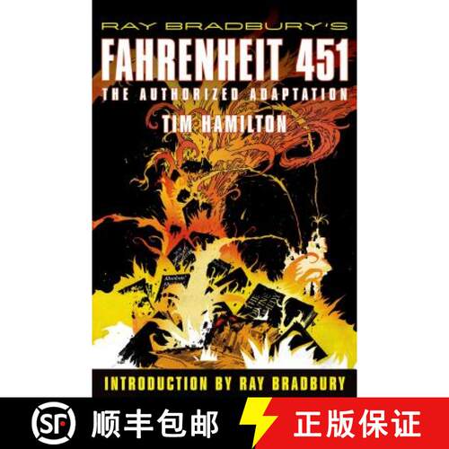 【3-4周达】Ray Bradbury's Fahrenheit 451: The Authorized Adaptation [9780809051014]