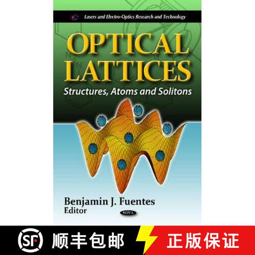 【3-4周达】精装 Optical Lattices: Structures, Atoms and Solitons [9781613249376]