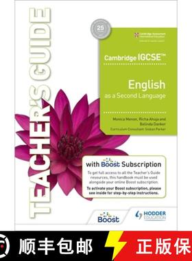 【3-4周达】Cambridge IGCSE English as a Second Language Teacher's Guide with Boost Subscription: Hodd... [9781398352704]