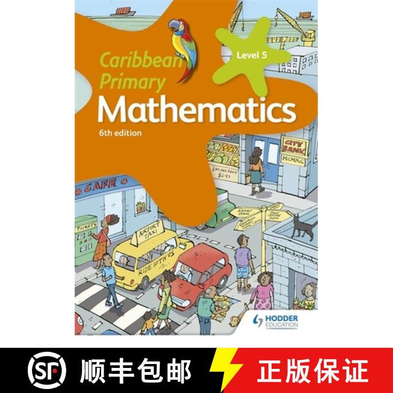 【3-4周达】Caribbean Primary Mathematics Book 5 6th edition [9781510414075]