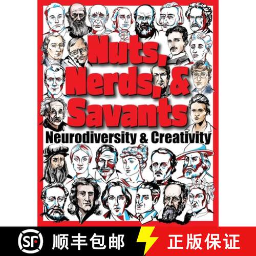 【3-4周达】Nuts, Nerds, & Savants: Neurodiversity & Creativity [9781965153390]