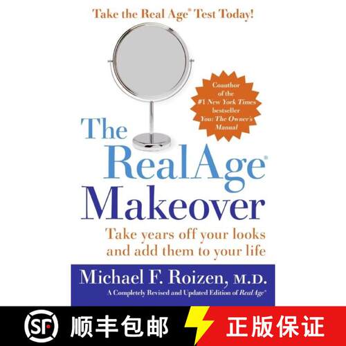 【3-4周达】Realage Makeover: Take Years Off Your Looks And Add Them To Your Life [9780060817022]