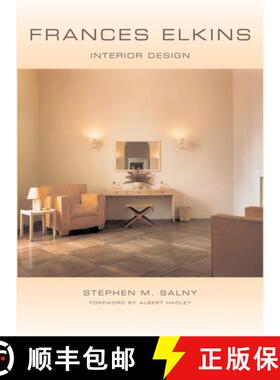 【3-4周达】精装 Frances Elkins – Interior Design [9780393731460]