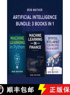 【3-4周达】Artificial Intelligence Bundle: 3 Books in 1 [9781922301352]