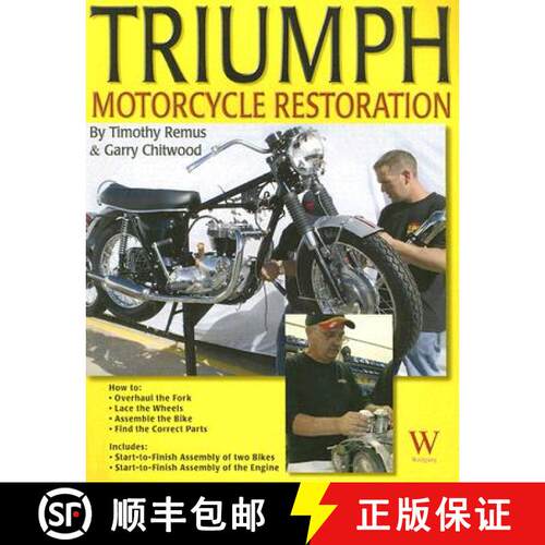 【3-4周达】Triumph Motorcycle Restoration: Unit 650cc [9781929133420]