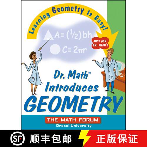 【3-4周达】Dr. Math Introduces Geometry: Learning Geometry Is Easy! Just Ask Dr. Math! [Wiley数学] [9780471225546]
