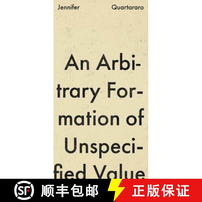 预订 An Arbitrary Formation of Unspecified Value [9798987589014]
