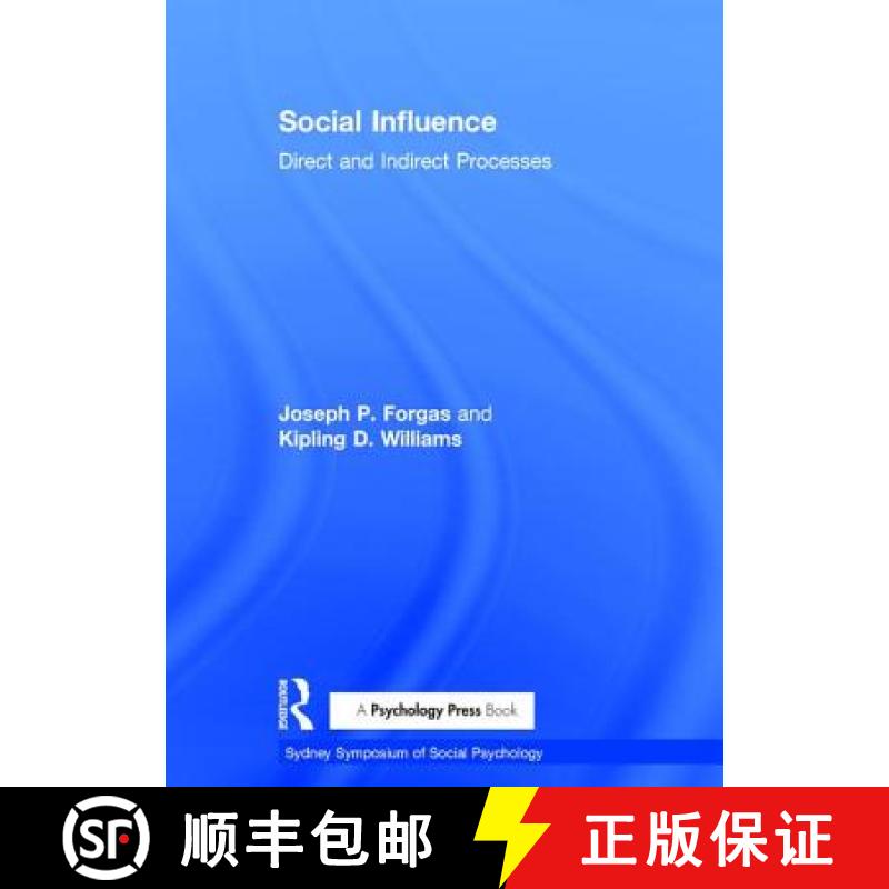 【3-4周达】Social Influence: Direct and Indirect Processes [9781841690391]
