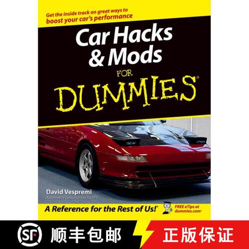 【3-4周达】Car Hacks And Mods For Dummies [Wiley生活类] [9780764571428]