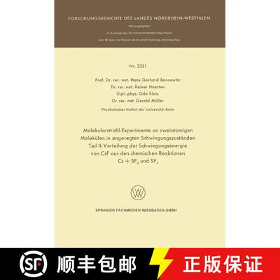 【3-4周达】Molekularstrahl-Experimente an zweiatomigen Molekülen in angeregten Schwingungszuständen... [9783663200987]
