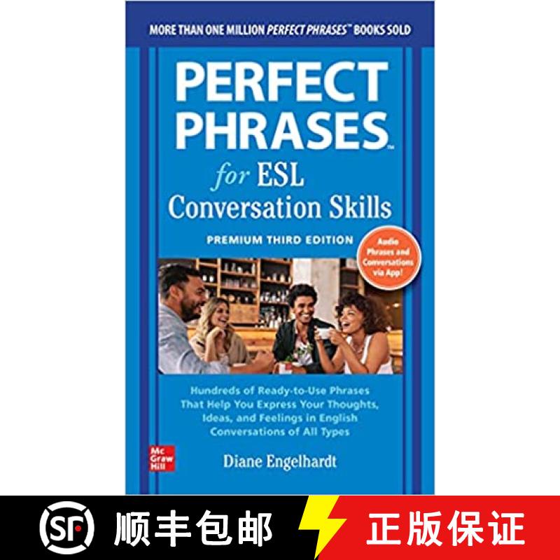 【3-4周达】Perfect Phrases for Esl: Conversational Skills, Premium Third Edition [9781264285631]