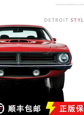 【3-4周达】Detroit Style – Car Design in the Motor City, 1950–2020 [9780300247084]