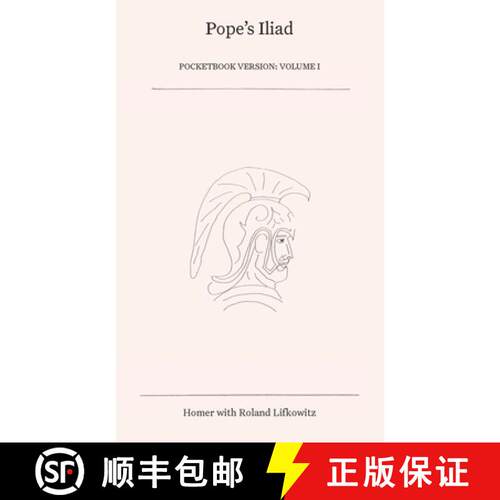 【3-4周达】Pope's Iliad: Volume I [9798986336466]