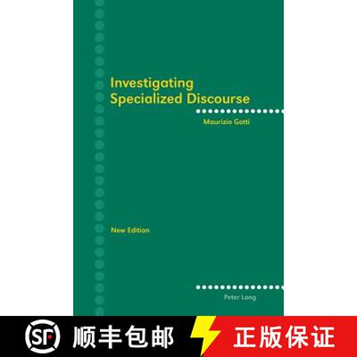 【3-4周达】Investigating Specialized Discourse : Third Revised Edition [9783034306706]