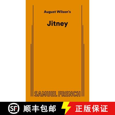 【3-4周达】Jitney [9780573627958]
