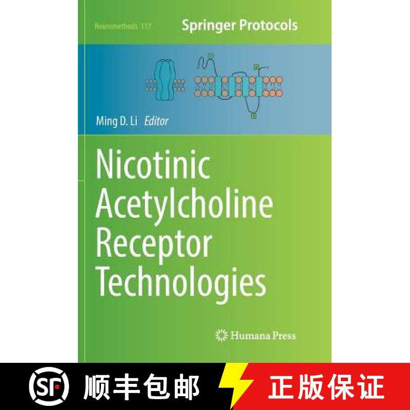 【3-4周达】Nicotinic Acetylcholine Receptor Technologies [9781493981335]