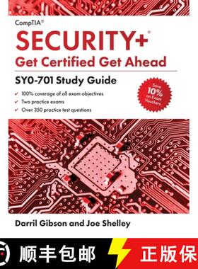 【3-4周达】CompTIA Security+ Get Certified Get Ahead: SY0-701 Study Guide [9798988984825]