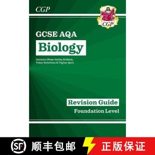AQA Videos Revision Biology New Edition Guide Quizzes includes GCSE Online 4周达 9781789083248 Foundation