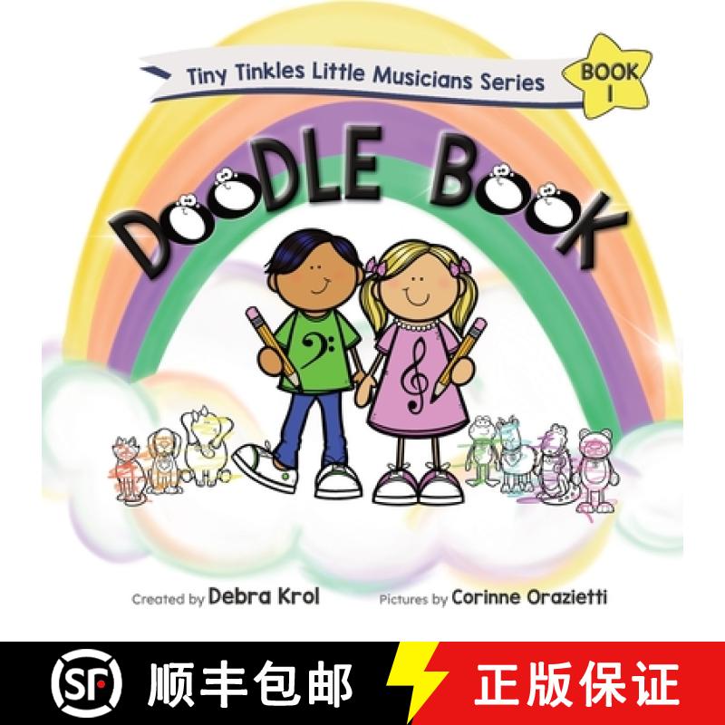 【3-4周达】Tiny Tinkles Little Musicians Doodle Book 1 [9781777705015]