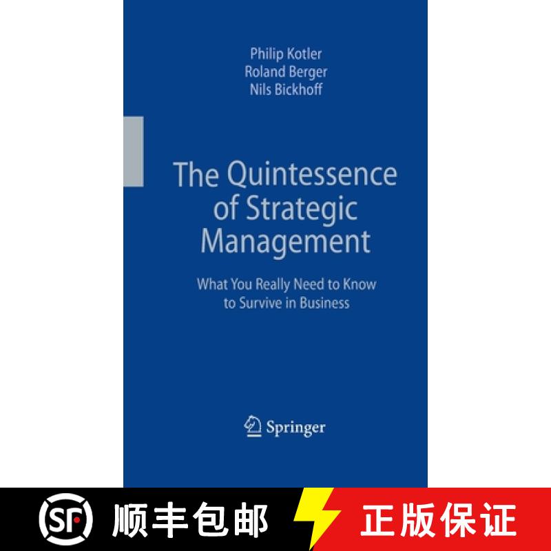 【3-4周达】The Quintessence of Strategic Management : What You Really Need to Know to Survive in Busi... [9783642422386]