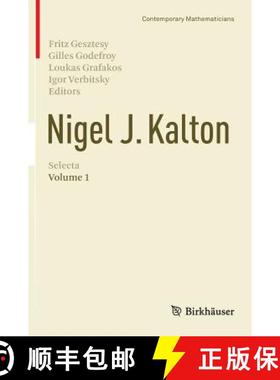 【3-4周达】Nigel J. Kalton Selecta : Volume 1 [9783319187952]