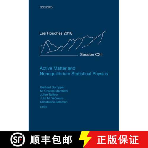【3-4周达】Active Matter and Nonequilibrium Statistical Physics: Lecture Notes of the Les Houches Sum... [9780192858313]