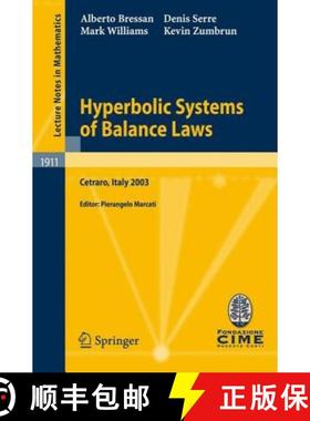 【3-4周达】Hyperbolic Systems of Balance Laws : Lectures given at the C.I.M.E. Summer School held in ... [9783540721864]
