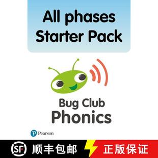 【3-4周达】Bug Club Phonics All Phases Starter Pack (180 books) [9781292424606]