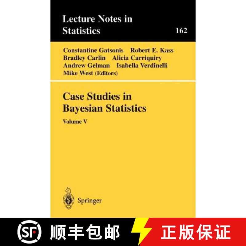 【3-4周达】Case Studies in Bayesian Statistics : Volume V [9780387951690]