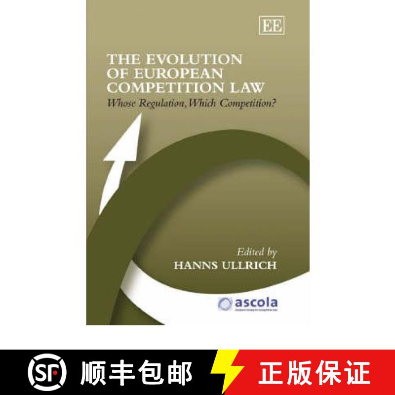 【3-4周达】The Evolution of European Competition Law [9781845427016]