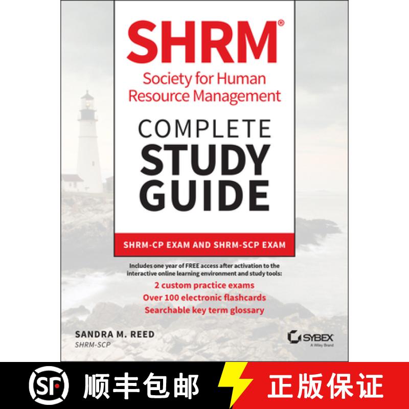 【3-4周达】SHRM Society for Human Resource Management Complete Study Guide - SHRM-CP Exam and SHRM-SC... [9781119805489]