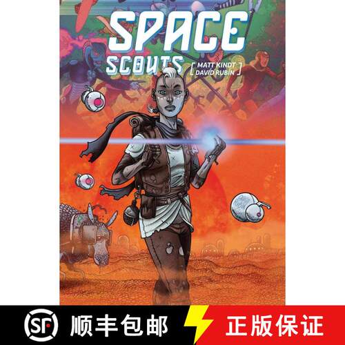 【3-4周达】精装 Space Scouts [9781506731766]