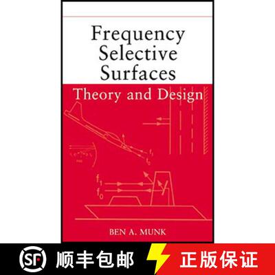【3-4周达】精装 Frequency Selective Surfaces: Theory And Design [Wiley电子电气工程] [9780471370475]