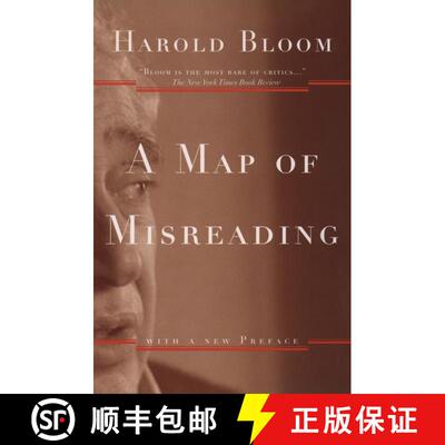 【3-4周达】A Map of Misreading: with a New Preface [9780195162219]