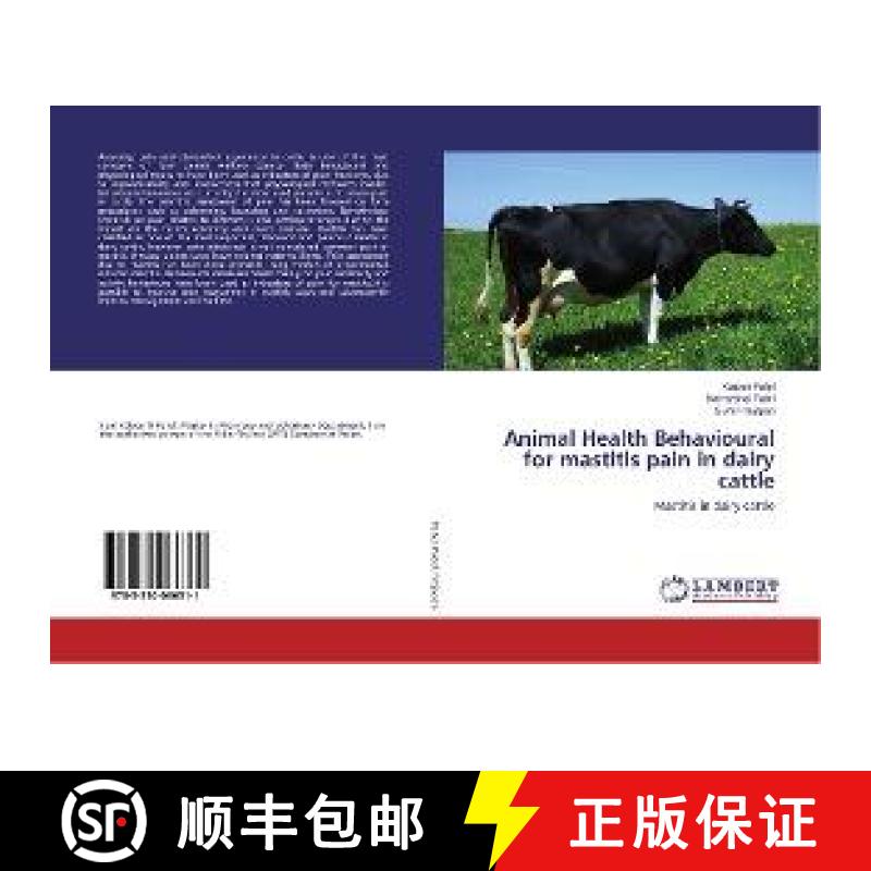 预订 Animal Health Behavioural for mastitis pain in dairy cattle [9783330066311]