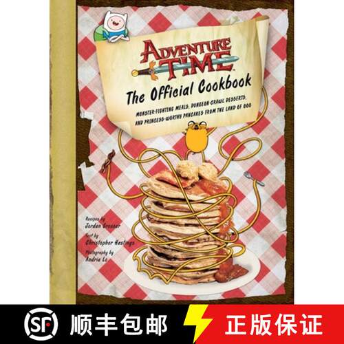 【3-4周达】精装 Adventure Time: The Official Cookbook [9781608876433]